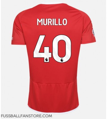 Nottingham Forest Murillo #40 Replik Heimtrikot 2023-24 Kurzarm